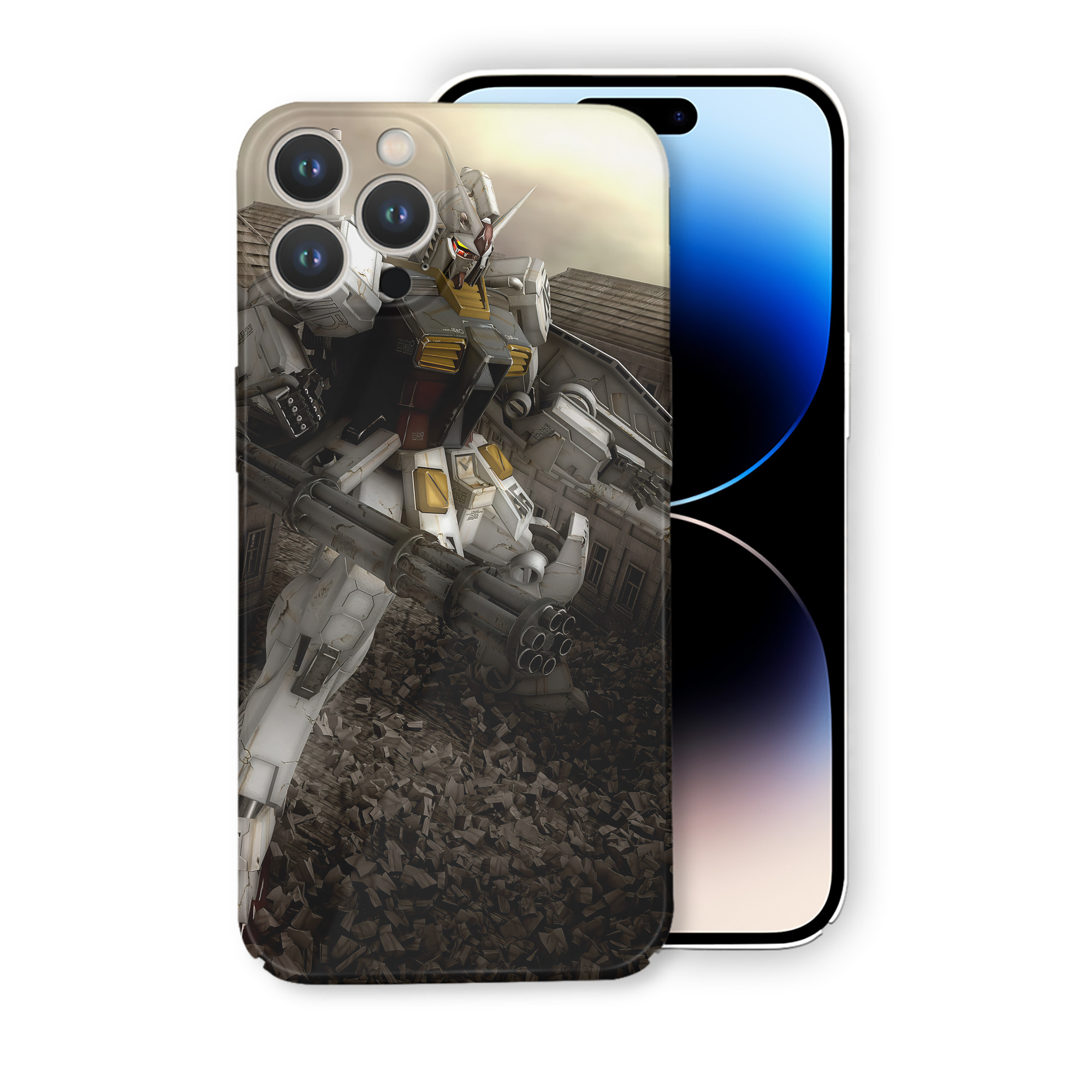 （画像用） 機動戦士ガンダム Mobile Suit Gundam 【iPhone 14シリーズ対応】ハードケース